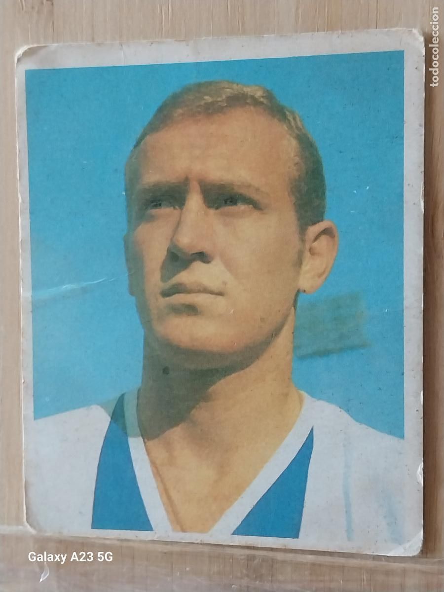 Cromos de f&uacute;tbol: MARCIAL R C D ESPA&Ntilde;OL CAMPEONES BRUGUERA 1968 68 69 CROMO 110 ORIGINAL SIN PEGAR NUNCA