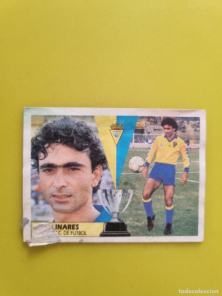 Cromos de f&uacute;tbol: CROMO LIGA ESTE 87 88 1987 1988 NUNCA PEGADO SIN PEGAR LINARES LEER CADIZ CF AR1026