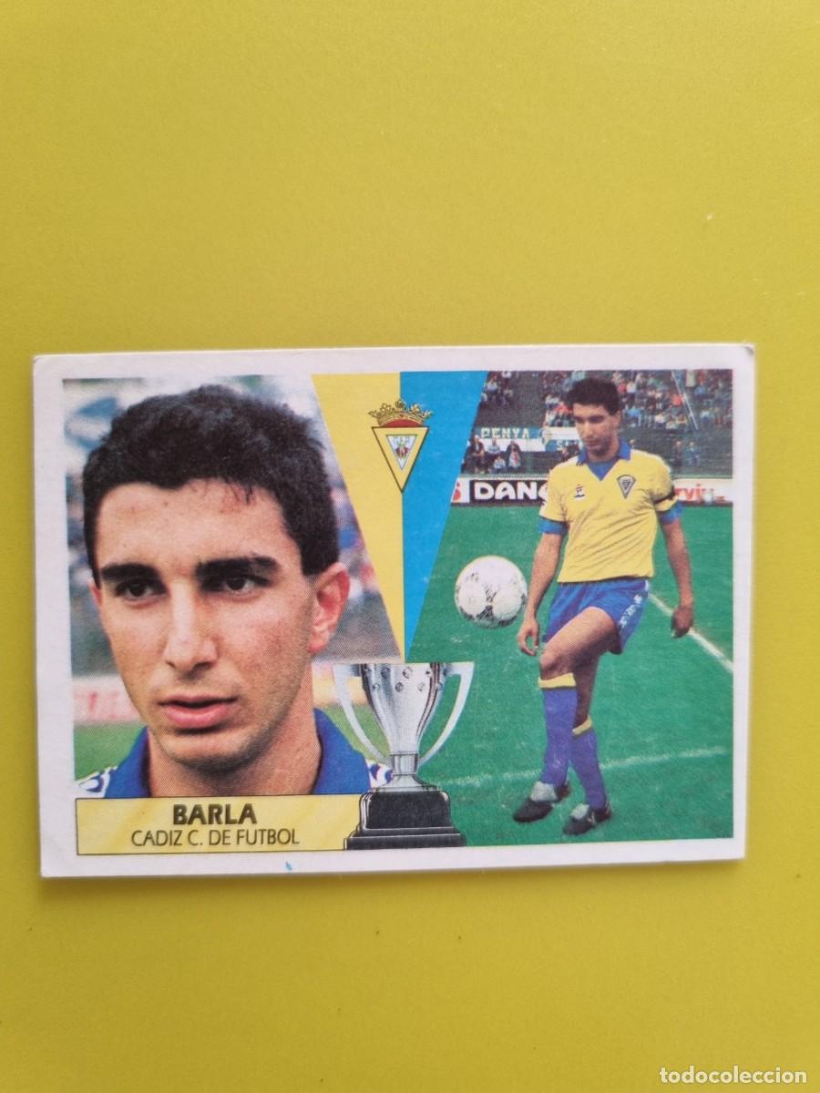 Cromos de f&uacute;tbol: CROMO LIGA ESTE 87 88 1987 1988 NUNCA PEGADO SIN PEGAR BARLA CADIZ CF AR1026
