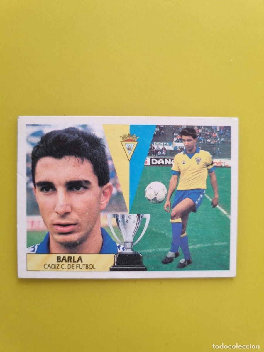 Cromos de f&uacute;tbol: CROMO LIGA ESTE 87 88 1987 1988 NUNCA PEGADO SIN PEGAR BARLA CADIZ CF AR1026