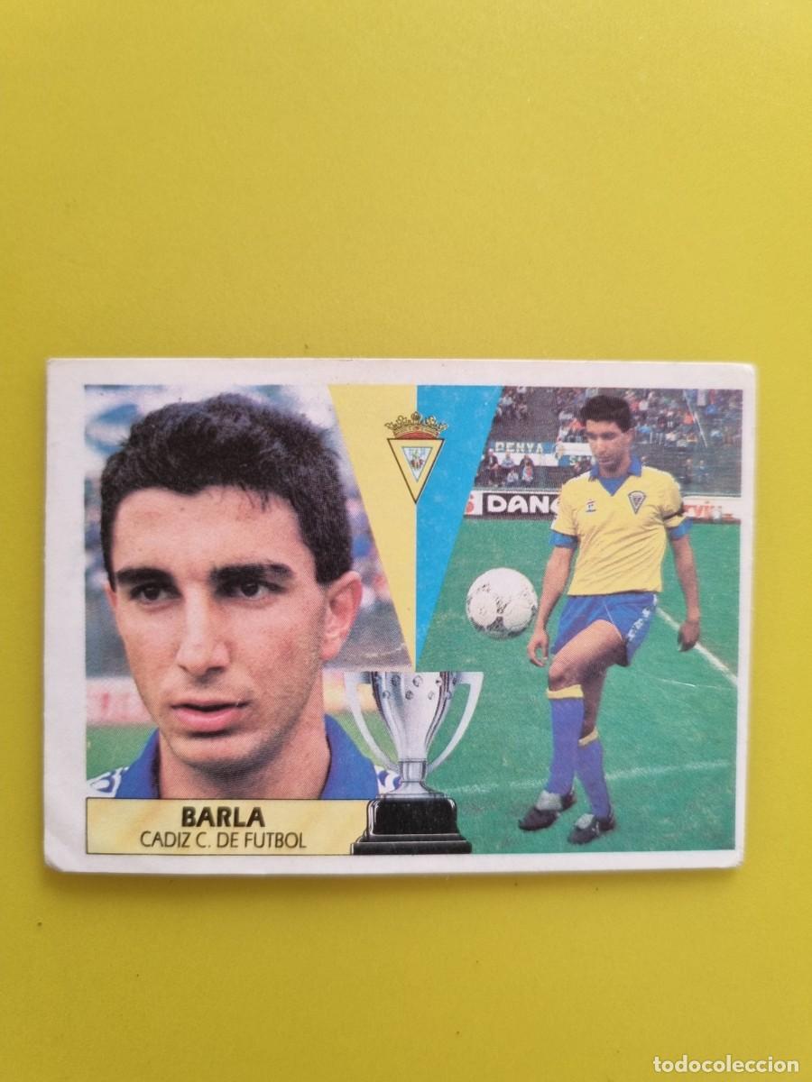 Cromos de f&uacute;tbol: CROMO LIGA ESTE 87 88 1987 1988 NUNCA PEGADO SIN PEGAR BARLA CADIZ CF AR1026