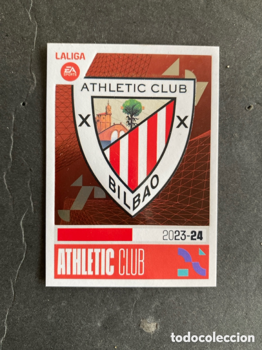 Cromos de f&uacute;tbol: Cromo liga 23/24 Athletic N* 1