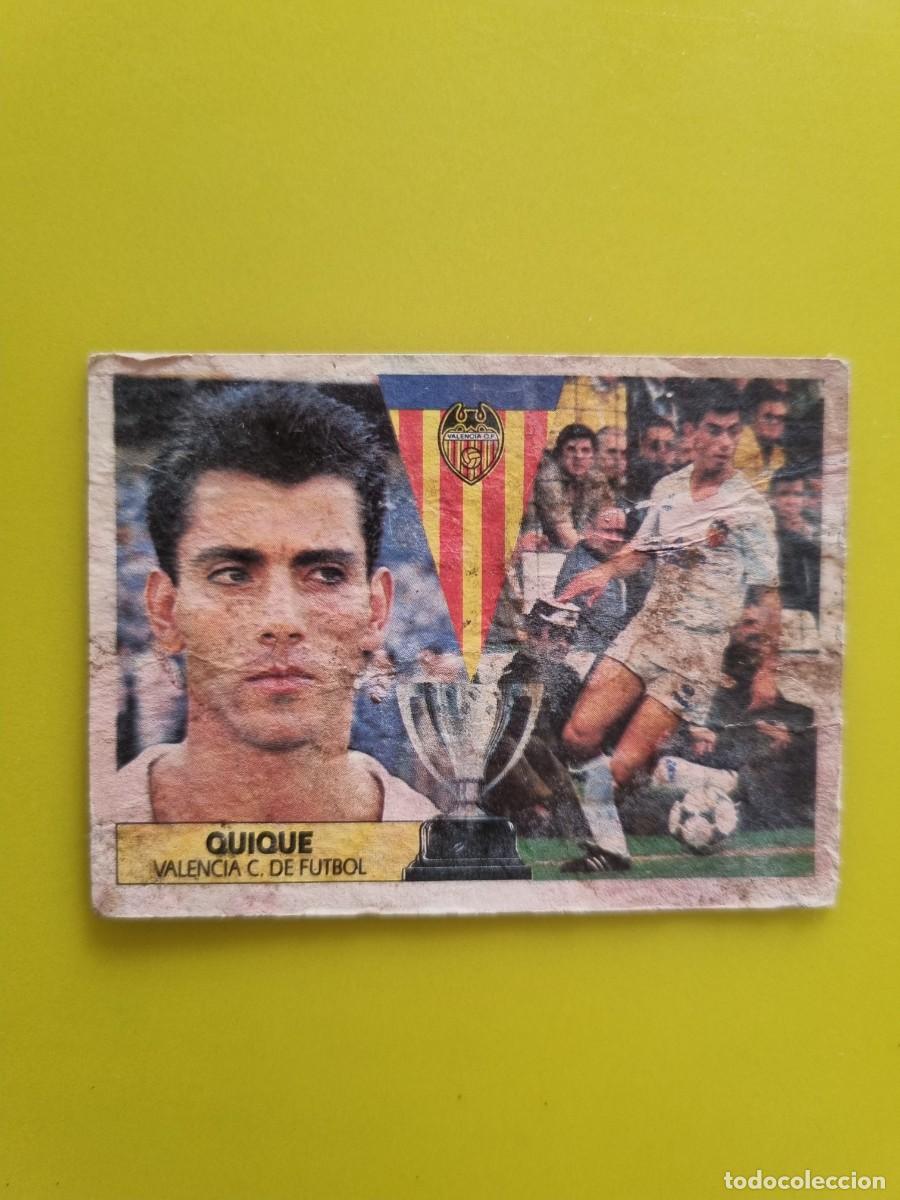 Cromos de f&uacute;tbol: CROMO LIGA ESTE 87 88 1987 1988 NUNCA PEGADO SIN PEGAR QUIQUE LEER VALENCIA CF AR1026