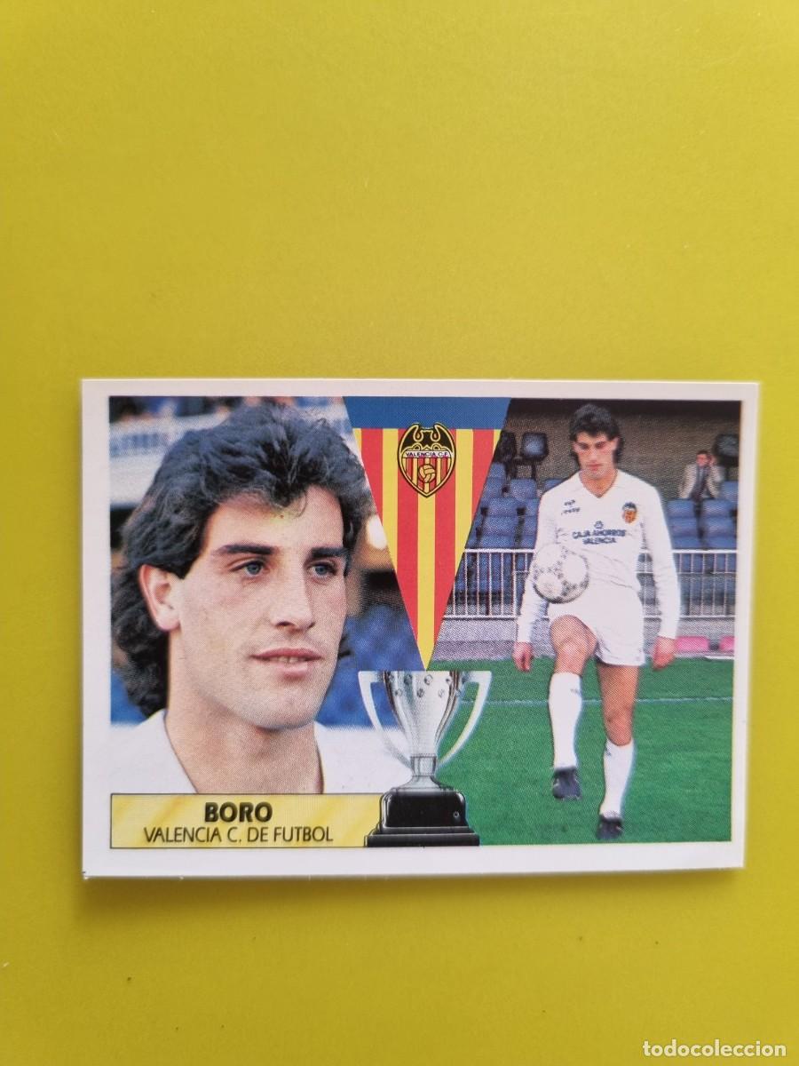Cromos de f&uacute;tbol: CROMO LIGA ESTE 87 88 1987 1988 NUNCA PEGADO SIN PEGAR BORO VALENCIA CF AR1026