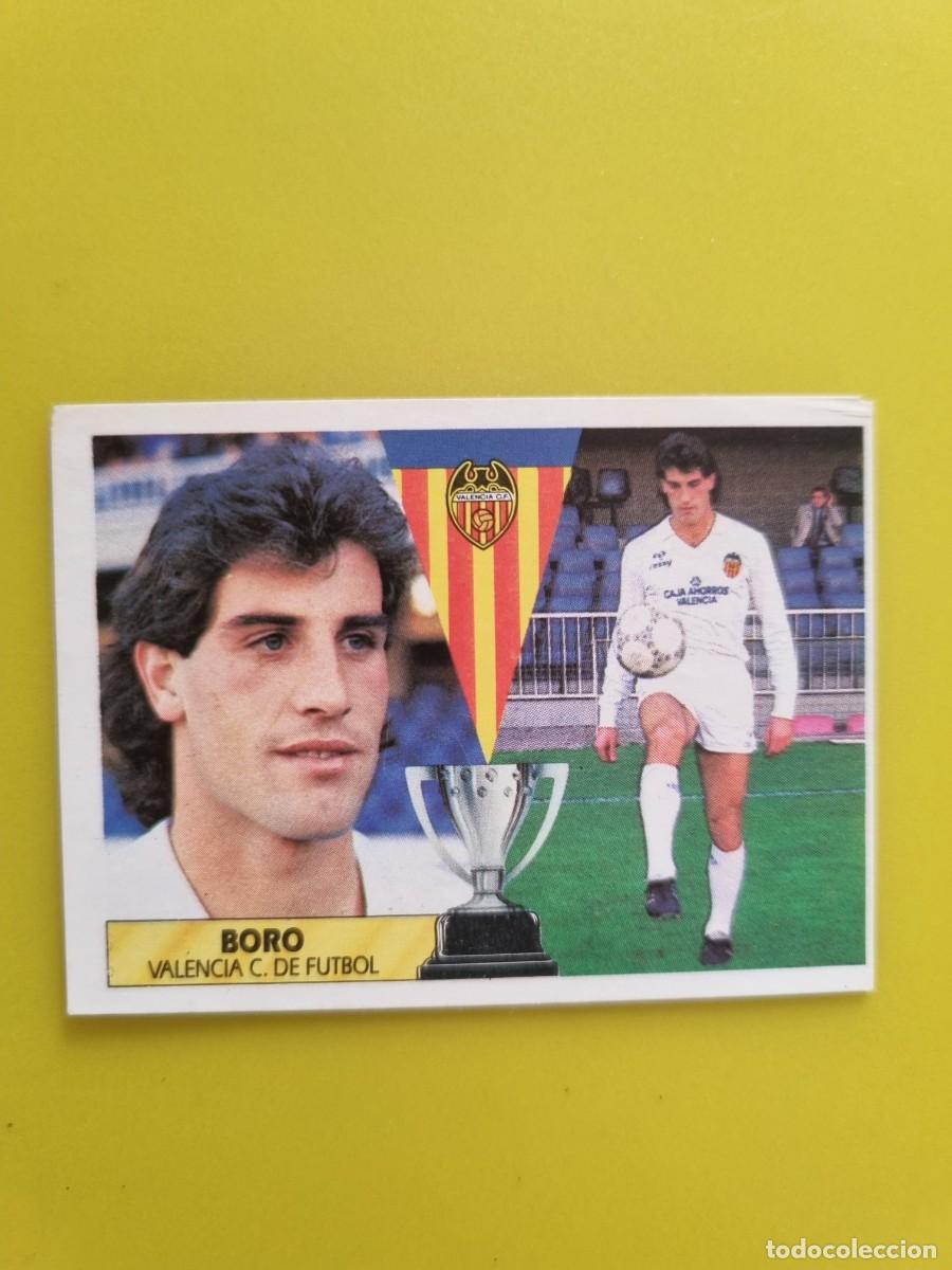 Cromos de f&uacute;tbol: CROMO LIGA ESTE 87 88 1987 1988 NUNCA PEGADO SIN PEGAR BORO VALENCIA CF AR1026