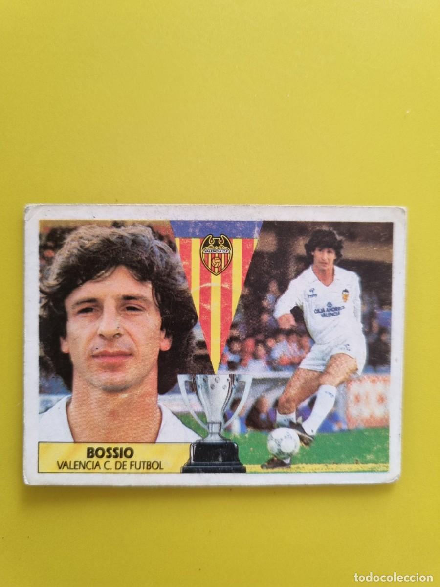 Cromos de f&uacute;tbol: CROMO LIGA ESTE 87 88 1987 1988 NUNCA PEGADO SIN PEGAR BOSSIO VALENCIA CF AR1026