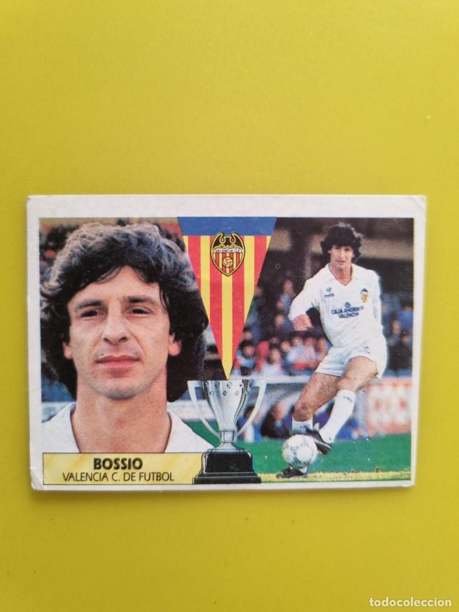 Cromos de f&uacute;tbol: CROMO LIGA ESTE 87 88 1987 1988 NUNCA PEGADO SIN PEGAR BOSSIO VALENCIA CF AR1026