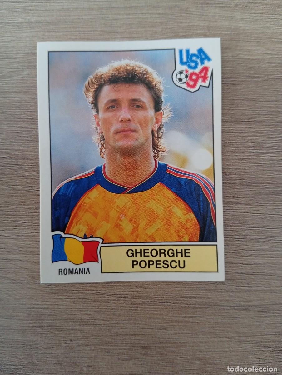 Cromos de f&uacute;tbol: GHEORGE POPESCU 76 RUMANIA MUNDIAL USA 94 1994 SIN PEGAR NUNCA PEGADO