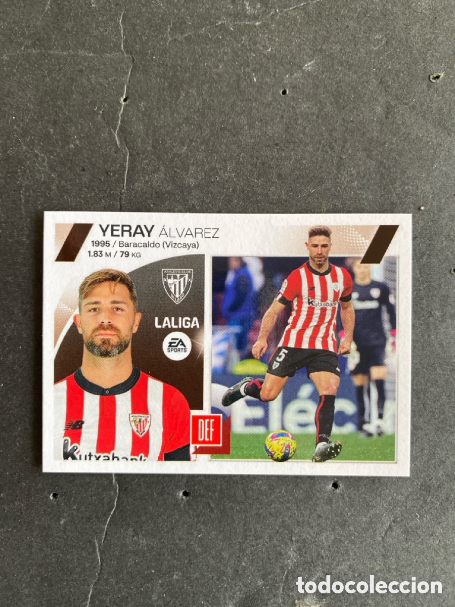 Cromos de f&uacute;tbol: Cromo liga 23/24 Athletic N* 9
