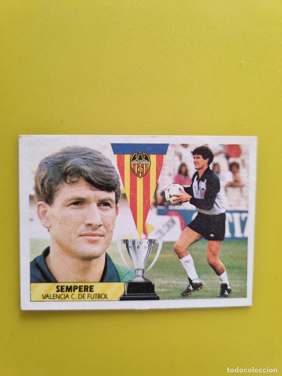 Football Stickers: CROMO LIGA ESTE 87 88 1987 1988 NUNCA PEGADO SIN PEGAR SEMPERE VALENCIA CF AR1026