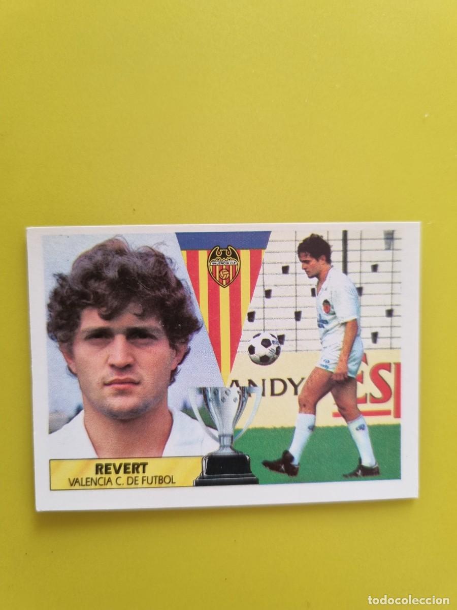 Football Stickers: CROMO LIGA ESTE 87 88 1987 1988 NUNCA PEGADO SIN PEGAR REVERT VALENCIA CF AR1026