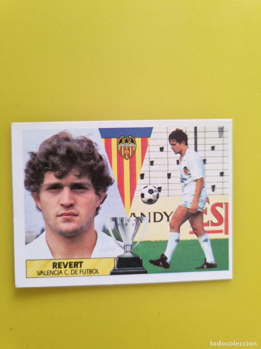 Football Stickers: CROMO LIGA ESTE 87 88 1987 1988 NUNCA PEGADO SIN PEGAR REVERT VALENCIA CF AR1026