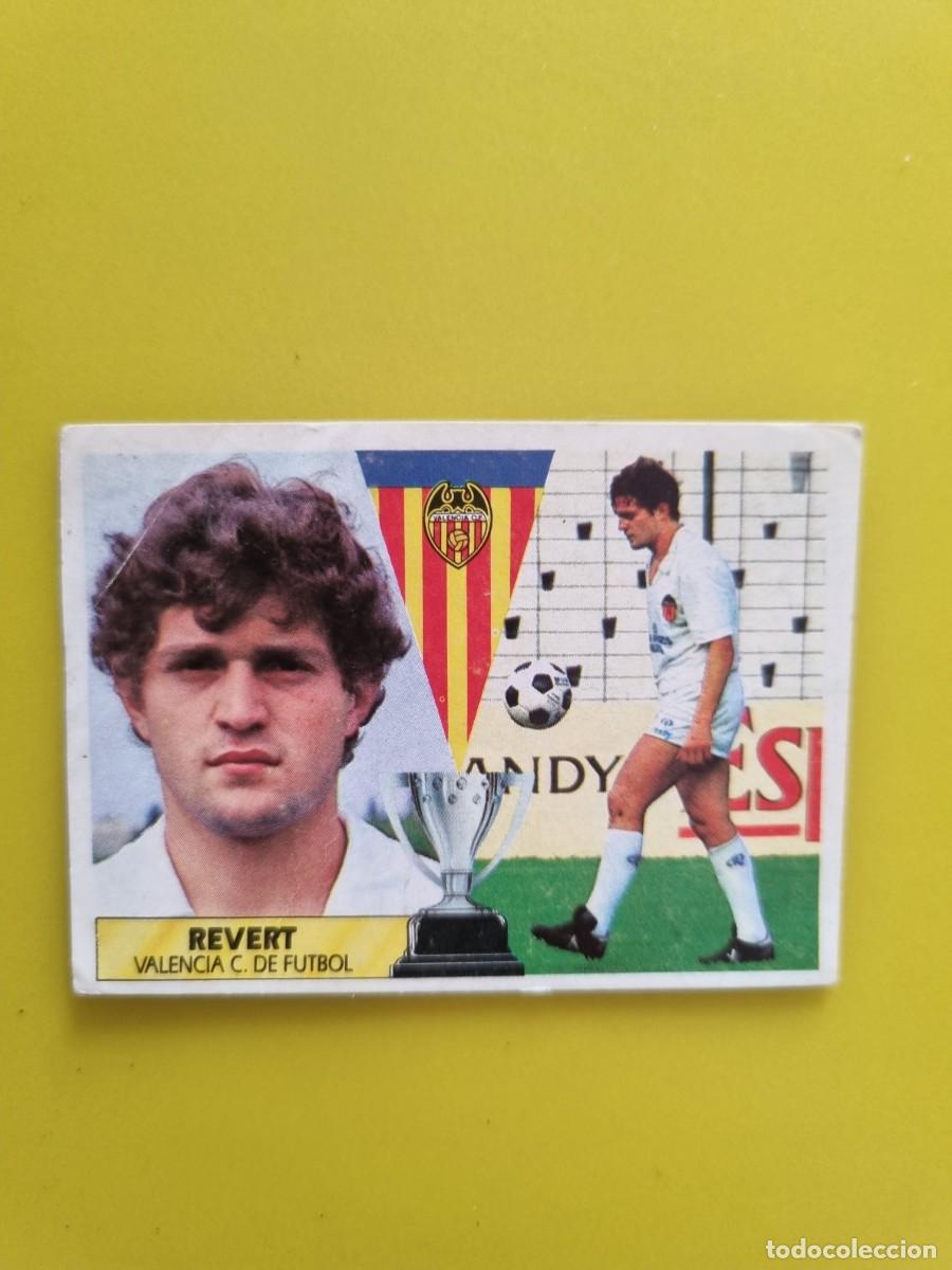 Football Stickers: CROMO LIGA ESTE 87 88 1987 1988 NUNCA PEGADO SIN PEGAR REVERT VALENCIA CF AR1026