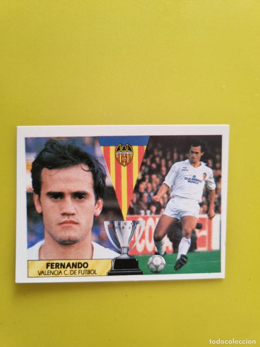Cromos de Futebol: CROMO LIGA ESTE 87 88 1987 1988 NUNCA PEGADO SIN PEGAR FERNANDO VALENCIA CF AR1026