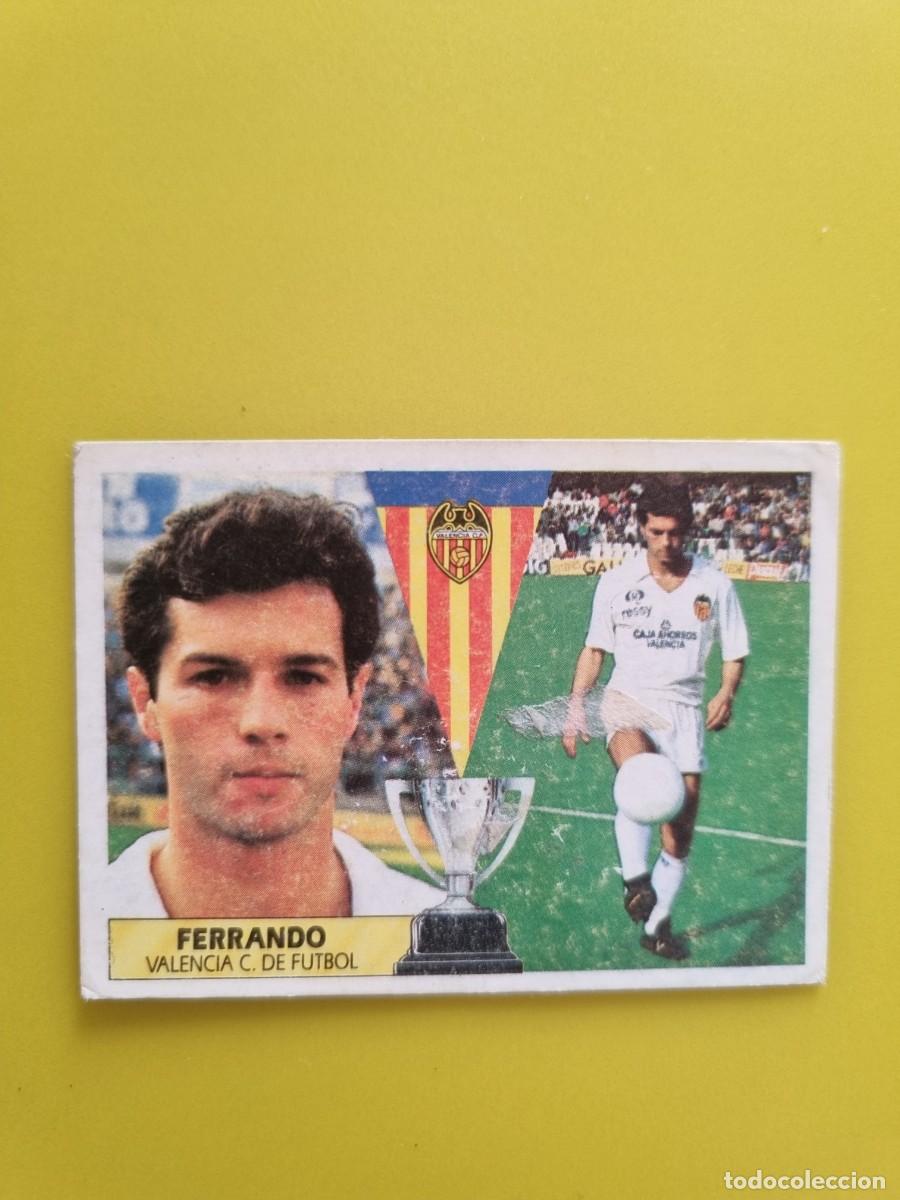 Figurine di Calcio: CROMO LIGA ESTE 87 88 1987 1988 NUNCA PEGADO SIN PEGAR FERNANDO VALENCIA CF AR1026