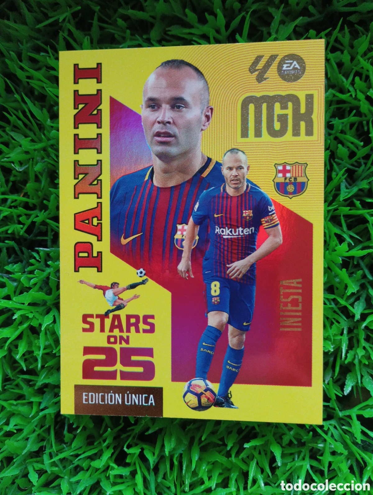 Figurine di Calcio: Iniesta Barcelona STARS ON 25 Megacracks 26-27 # 434