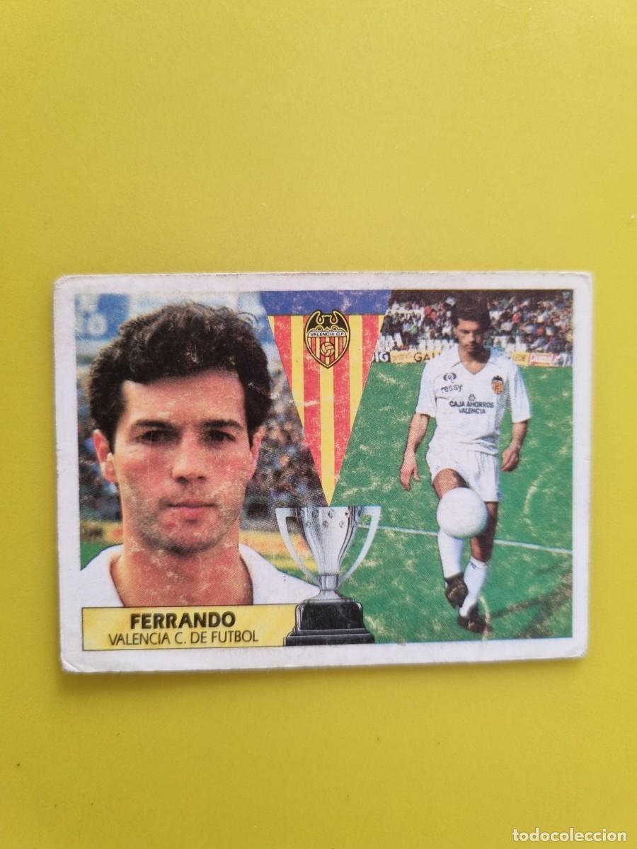 Figurine di Calcio: CROMO LIGA ESTE 87 88 1987 1988 NUNCA PEGADO SIN PEGAR FERNANDO VALENCIA CF AR1026