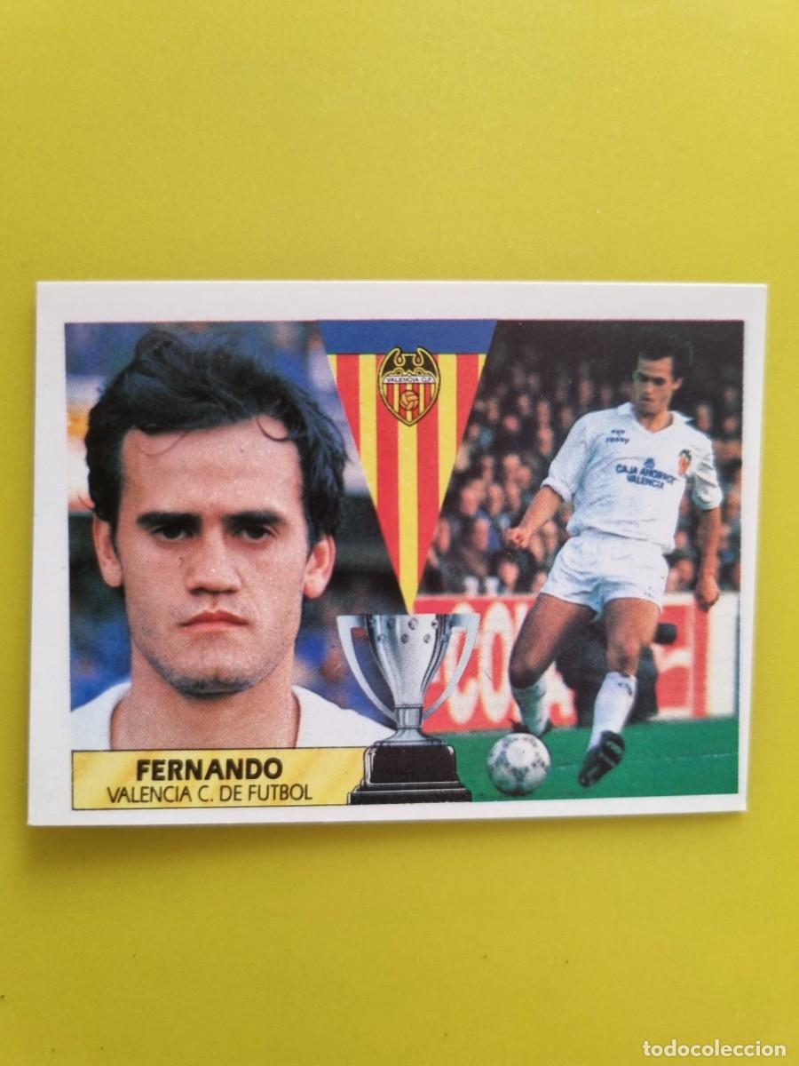 Figurine di Calcio: CROMO LIGA ESTE 87 88 1987 1988 NUNCA PEGADO SIN PEGAR FERNANDO VALENCIA CF AR1026