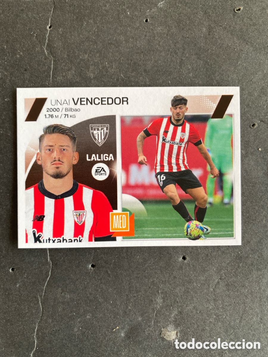 Figurine di Calcio: Cromo liga 23/24 Athletic N* 14 B