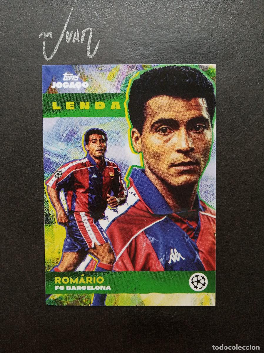 Cromos de Futebol: LENDA ROMARIO DA SOUZA LEYENDA FC BARCELONA ⚽ TOPPS &reg; JOGA&Ccedil;O BRASIL 2025 2026 25 26 NUEVO