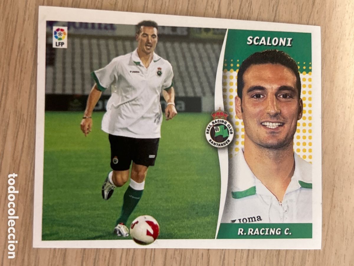Figurine di Calcio: SCALONI RACING DE SANTANDER COLOCA LIGA ESTE 2006 2007 06 07 NUNCA PEGADO SIN PEGAR