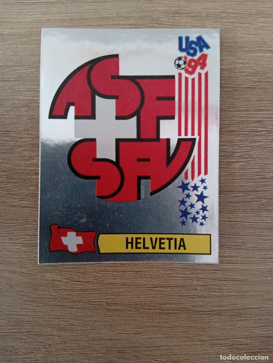 Cartes &agrave; collectionner de Football: ESCUDO SUIZA 39 MUNDIAL USA 94 1994 SIN PEGAR NUNCA PEGADO