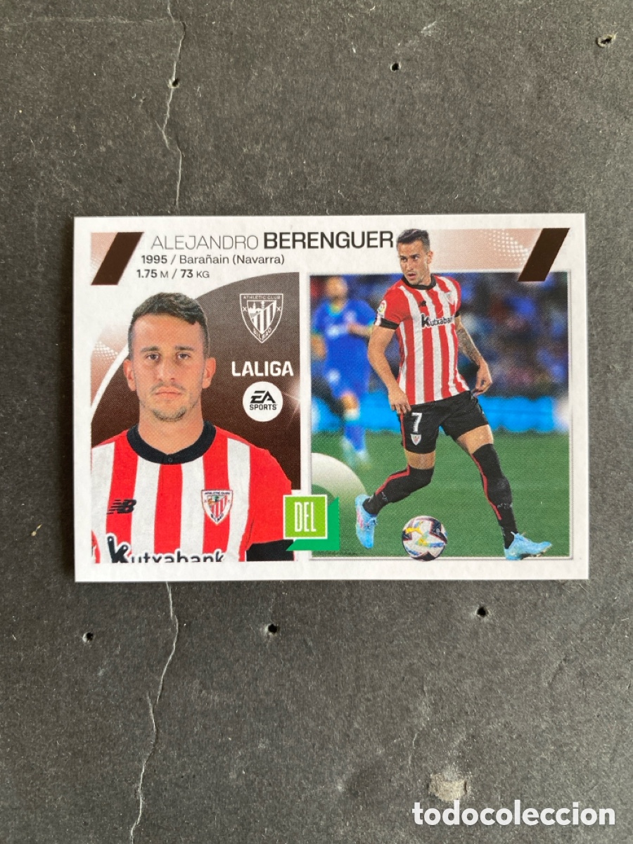 Cartes &agrave; collectionner de Football: Cromo liga 23/24 Athletic N* 19