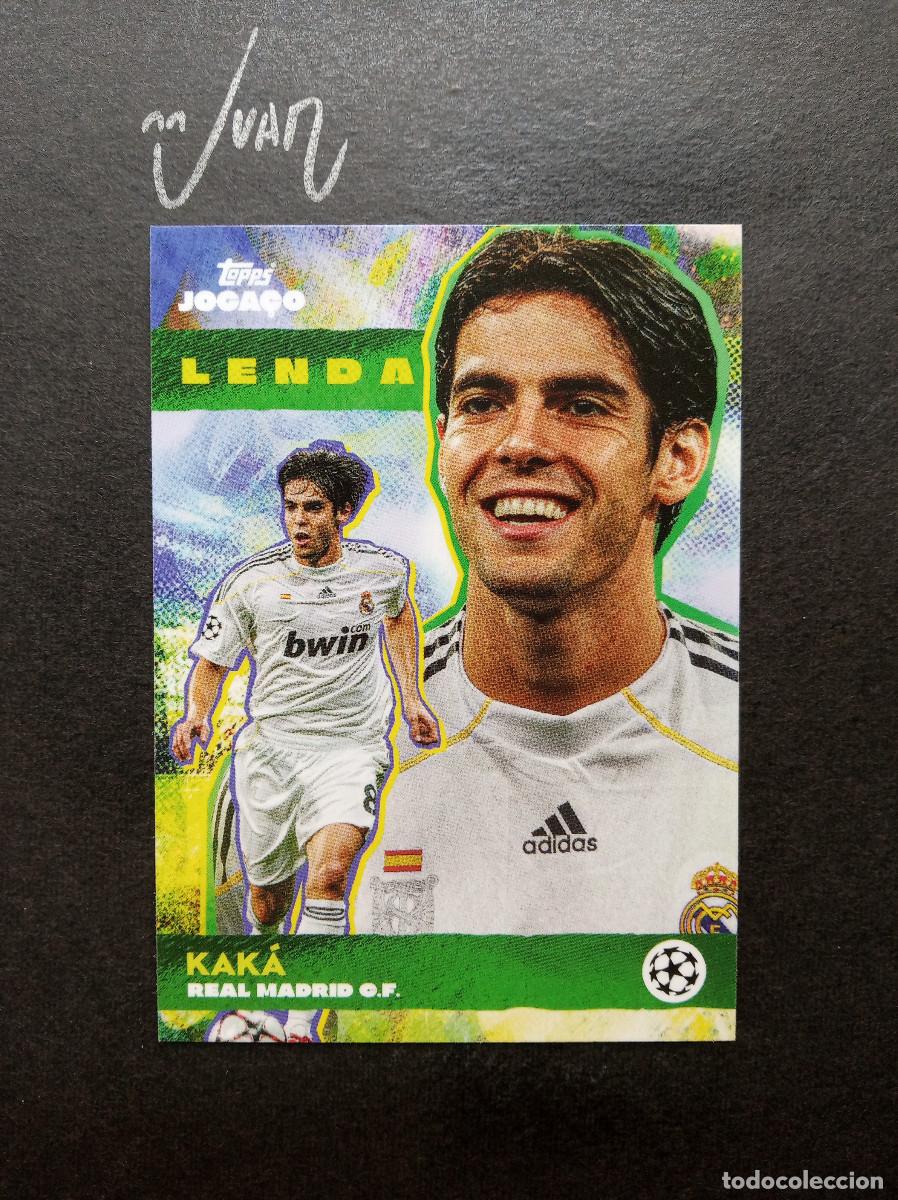 Fu&szlig;ball-Sticker: LENDA KAKA LEYENDA REAL MADRID CF ⚽ TOPPS &reg; JOGA&Ccedil;O BRASIL 2025 2026 25 26 NUEVO