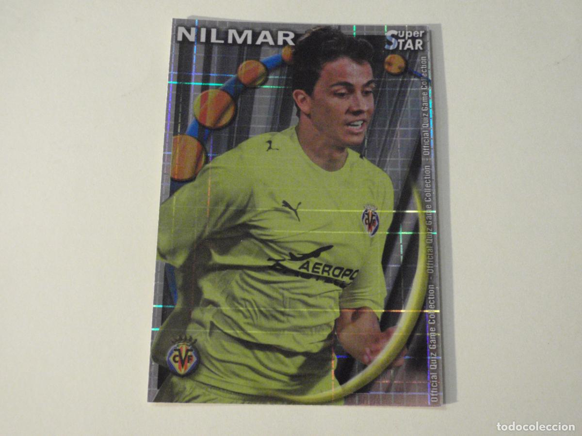 Cartes &agrave; collectionner de Football: 189 NILMAR Villarreal SUPERSTAR CUADROS. MUNDICROMO 2010 2011. LAS FICHAS QUIZ DE LA LIGA 10 11