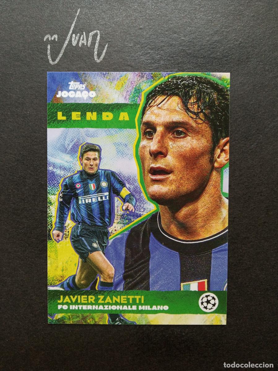 Cartes &agrave; collectionner de Football: LENDA ZANETTI FC INTERNAZIONALE MILANO ARGENTINA ⚽ TOPPS &reg; JOGA&Ccedil;O BRASIL 2025 2026 25 26 NUEVO