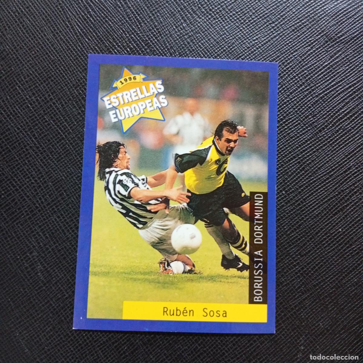 Cromos de f&uacute;tbol: 20 RUBEN SOSA BORUSSIA DORTMUND PANINI ESTRELLAS EUROPEAS 1996 CROMO FUTBOL 96 - A193 PG46