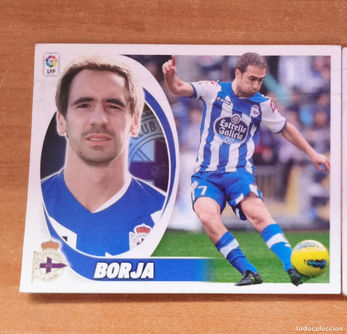 Fu&szlig;ball-Sticker: liga 2012 13, borja cromo error