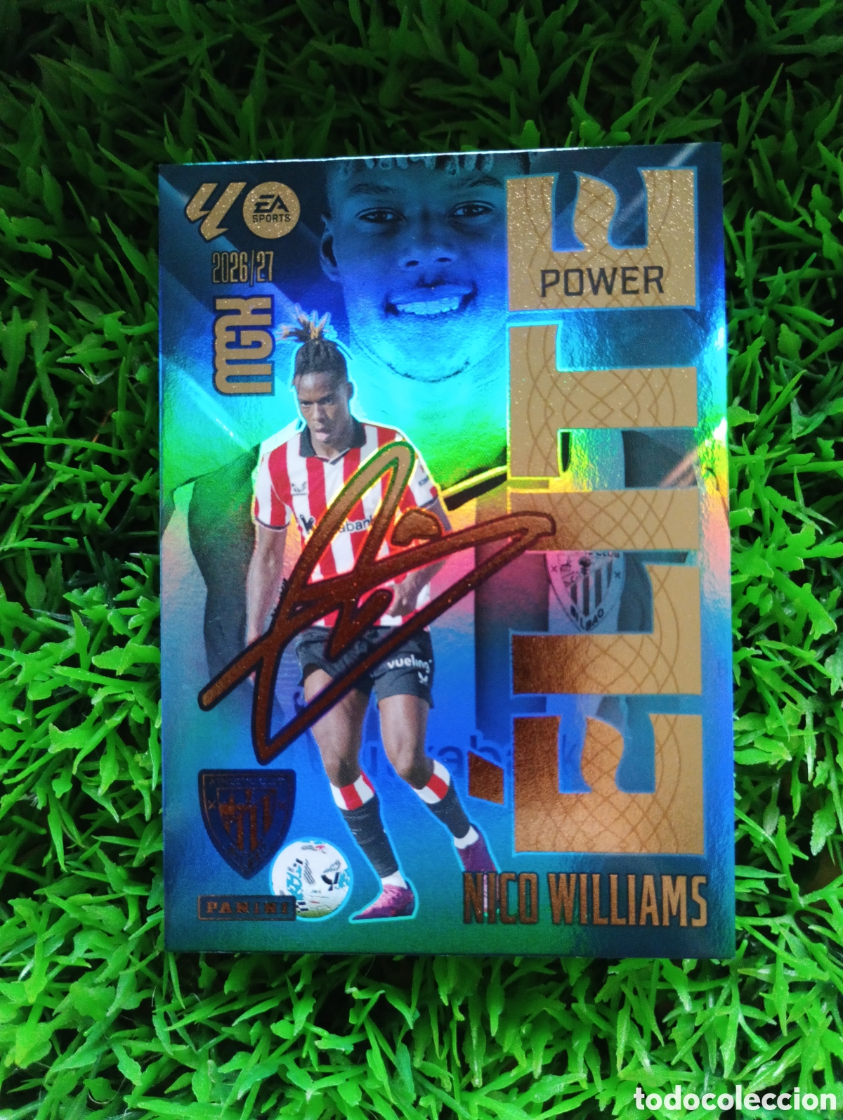 Fu&szlig;ball-Sticker: Nico Williams Athletic Bilbao ELITE POWER Megacracks 26-27 # 12 P