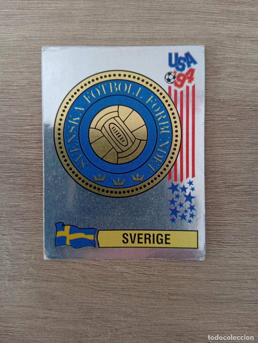 Fu&szlig;ball-Sticker: ESCUDO SUECIA 153 MUNDIAL USA 94 1994 SIN PEGAR NUNCA PEGADO