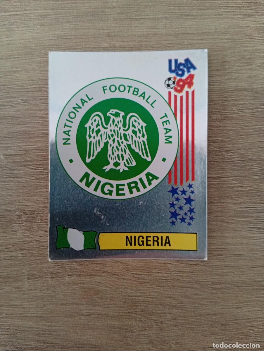 Figurine di Calcio: ESCUDO NIGERIA 235 MUNDIAL USA 94 1994 SIN PEGAR NUNCA PEGADO