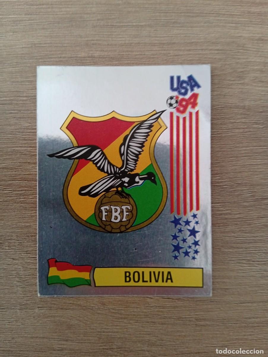 Cromos de Futebol: ESCUDO BOLIVIA 225 MUNDIAL USA 94 1994 PANINI SIN PEGAR NUNCA PEGADO