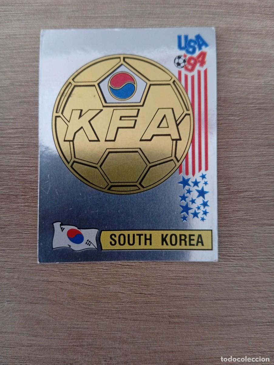 Cromos de Futebol: ESCUDO COREA DEL SUR 210 MUNDIAL USA 94 1994 PANINI SIN PEGAR NUNCA PEGADO
