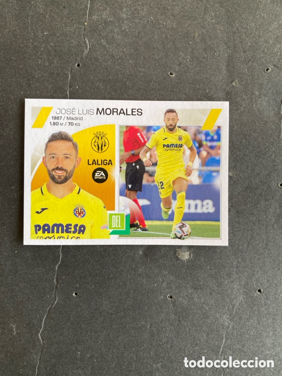 Cromos de f&uacute;tbol: Cromo liga 23/24 Villarreal N* 19 A