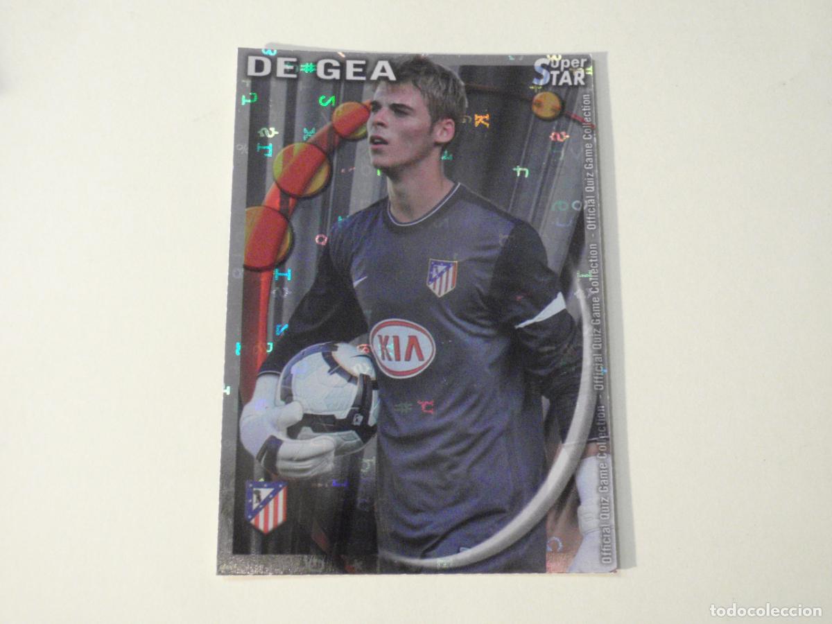 Cromos de f&uacute;tbol: 239 DE GEA Atl&eacute;tico SUPERSTAR LETRAS. MUNDICROMO 2010 2011. LAS FICHAS QUIZ DE LA LIGA 10 11