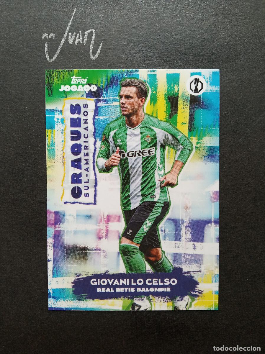 Fu&szlig;ball-Sticker: CRAQUES SUL AMERICANOS LO CELSO REAL BETIS ARGENTINA ⚽ TOPPS &reg; JOGA&Ccedil;O BRASIL 2025 2026 25 26 NUEVO