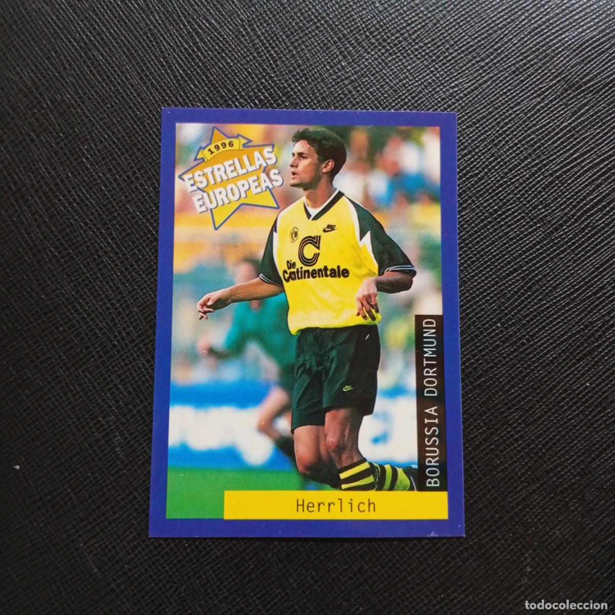 Cromos de f&uacute;tbol: 17 HERRLICH BORUSSIA DORTMUND PANINI ESTRELLAS EUROPEAS 1996 CROMO FUTBOL 96 - A193 PG154
