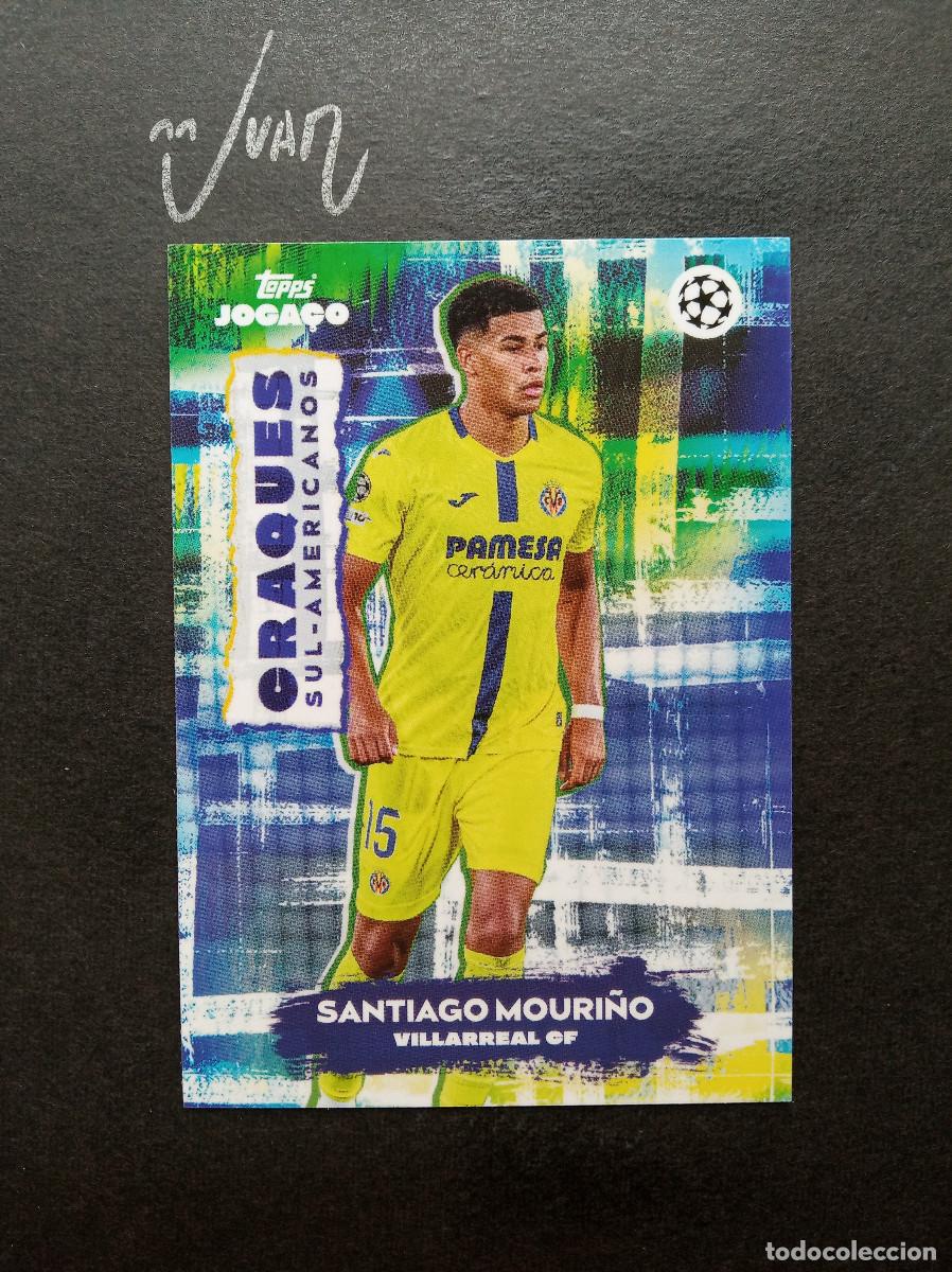 Cromos de f&uacute;tbol: CRAQUES SUL AMERICANOS SANTIAGO MOURI&Ntilde;O VILLARREAL CF ⚽ TOPPS &reg; JOGA&Ccedil;O BRASIL 2025 2026 25 26 NUEVO