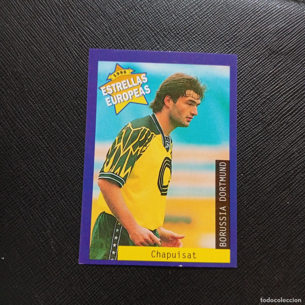 Cromos de f&uacute;tbol: 16 CHAPUISAT BORUSSIA DORTMUND PANINI ESTRELLAS EUROPEAS 1996 CROMO FUTBOL 96 - A193 PG127