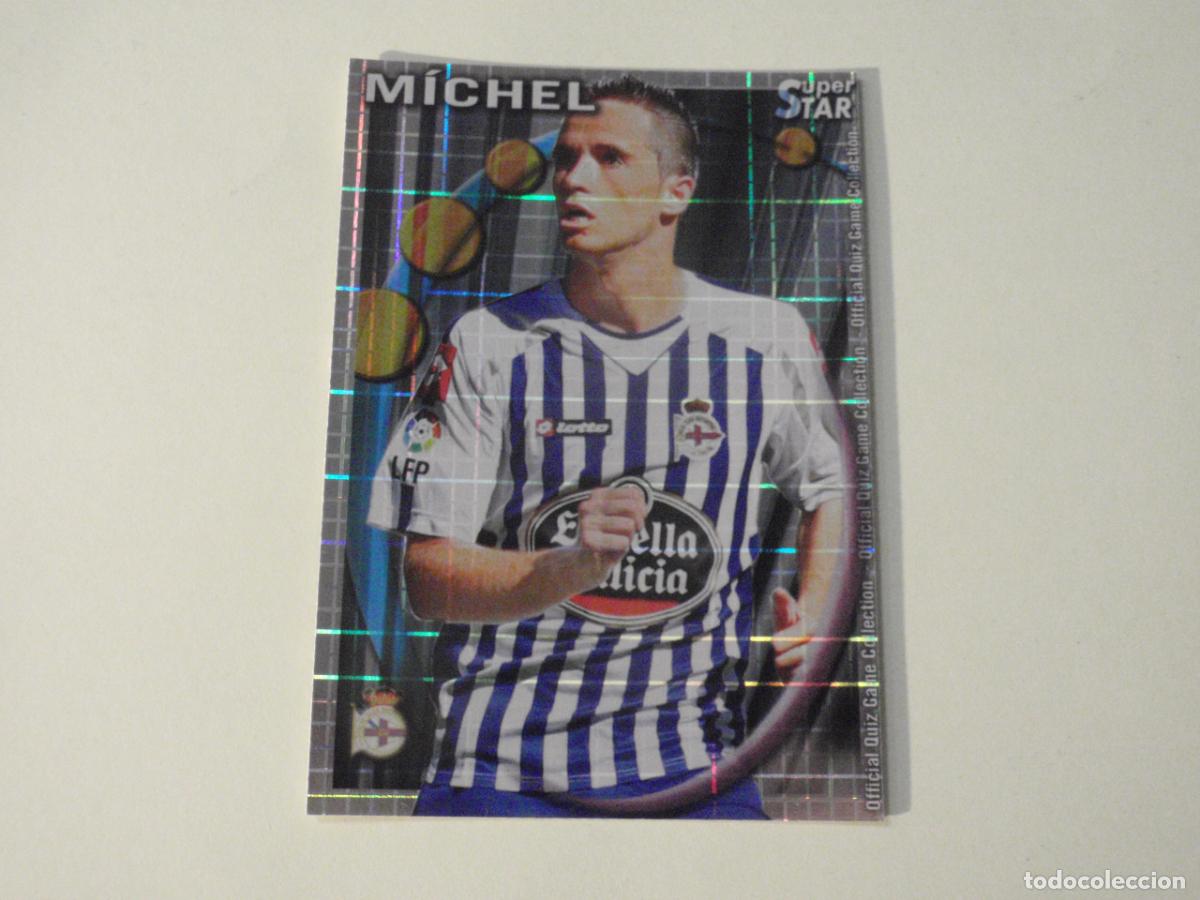 Cromos de f&uacute;tbol: 269 MICHEL Deportivo SUPERSTAR CUADROS. MUNDICROMO 2010 2011 LAS FICHAS QUIZ DE LA LIGA 10 11