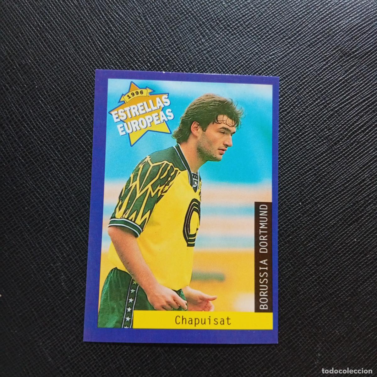 Cromos de f&uacute;tbol: 16 CHAPUISAT BORUSSIA DORTMUND PANINI ESTRELLAS EUROPEAS 1996 CROMO FUTBOL 96 - A193 PG226
