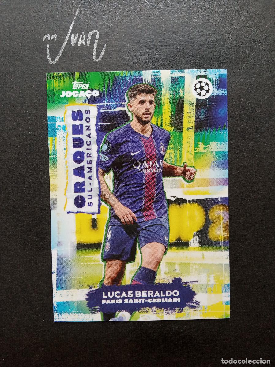 Cromos de f&uacute;tbol: CRAQUES SUL AMERICANOS BERALDO PARIS SAINT GERMAIN PSG ⚽ TOPPS &reg; JOGA&Ccedil;O BRASIL 2025 2026 25 26 NUEVO