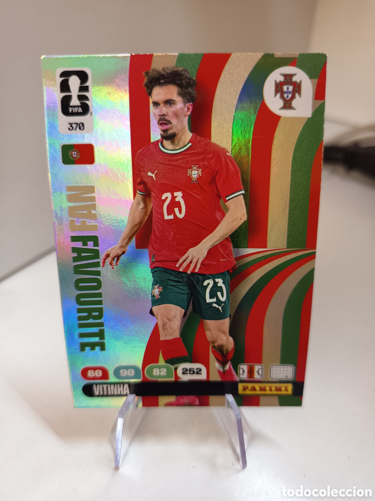 Cromos de f&uacute;tbol: 370 VITINHA WORLD CUP 2026 ADRENALYN MUNDIAL