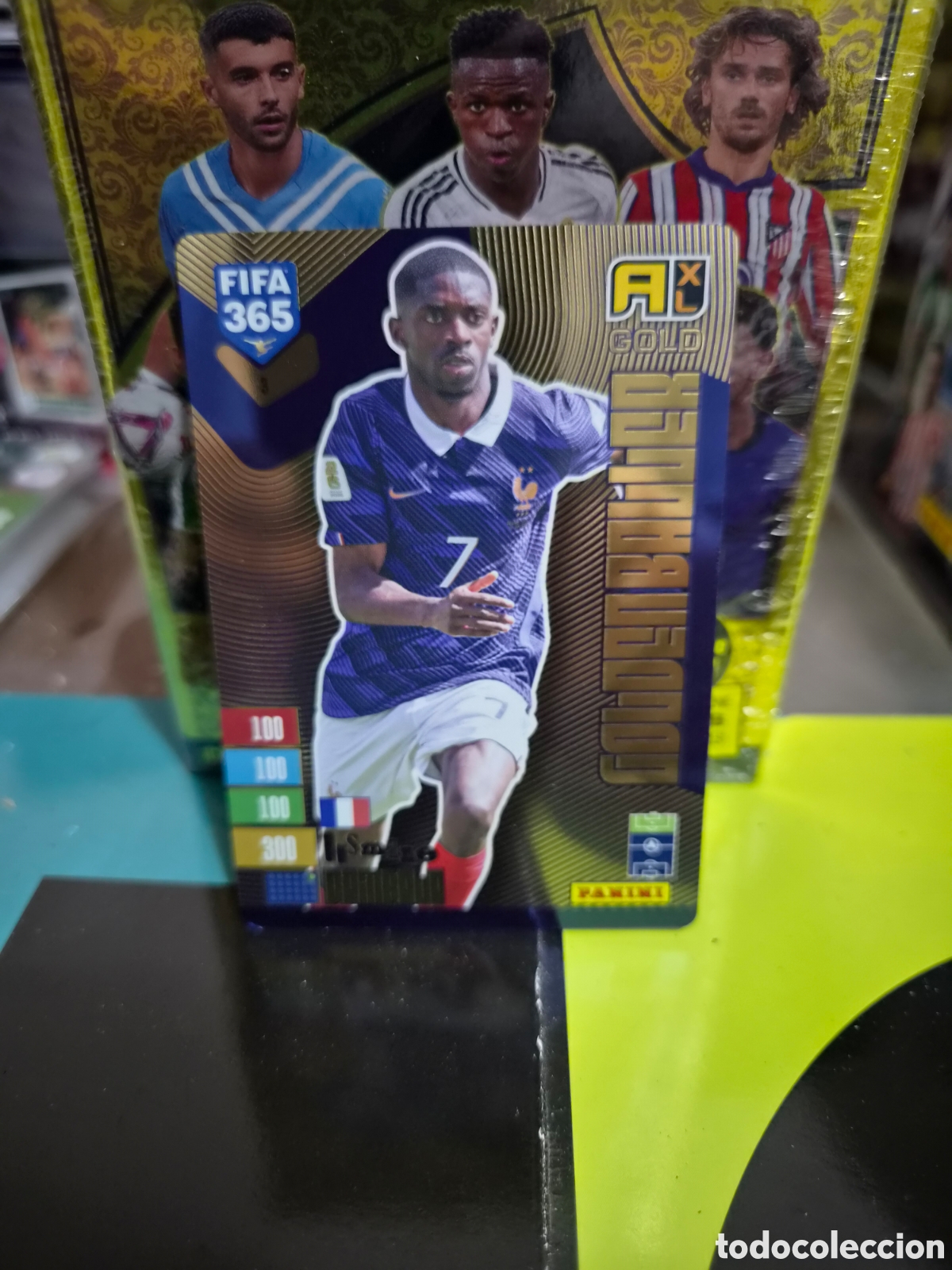 Figurine di Calcio: N&deg;3 Golden Baller Dembele FIFA 365 2027