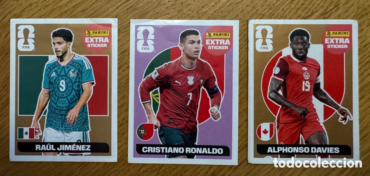 Figurine di Calcio: Lote Extra Stickers Panini World Cup 2026