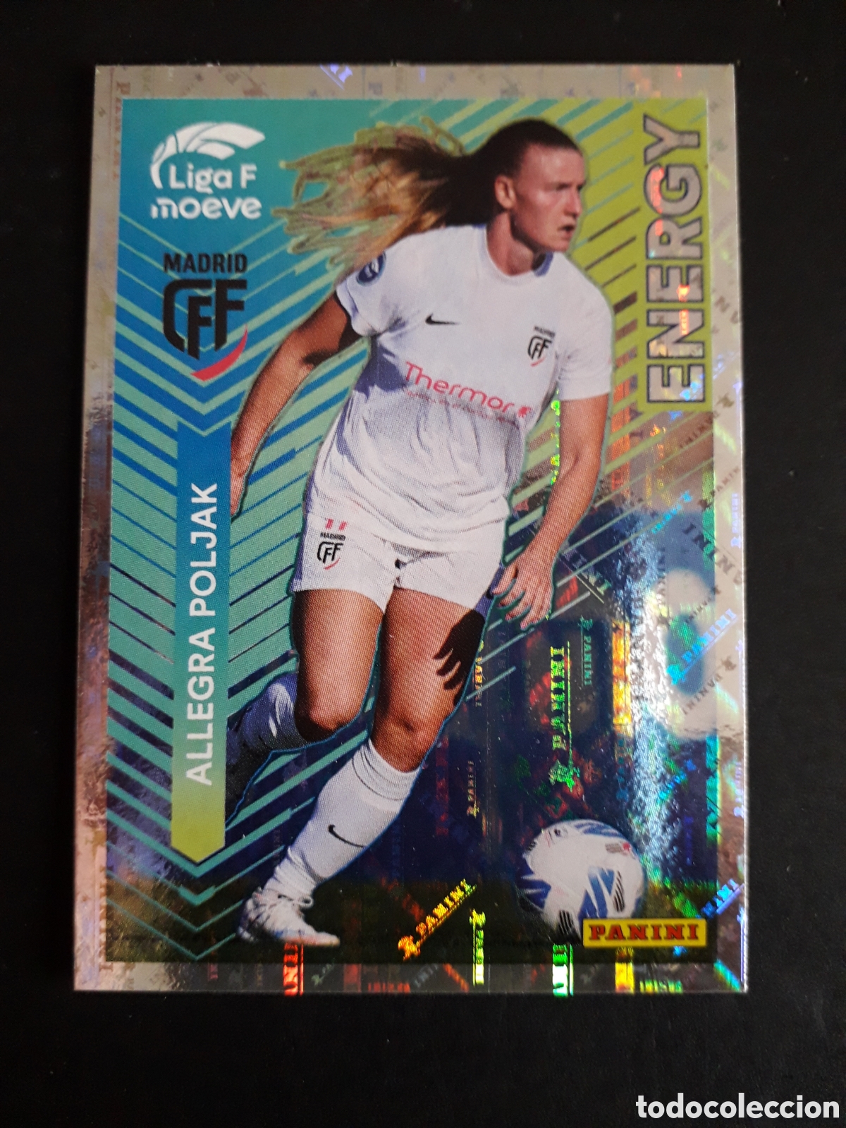 Cromos de f&uacute;tbol: ALLEGRA POLJAK MADRID CFF ENERGY N&deg; 338 LIGA F FEMENINA 2025 2026 25 26 PANINI PEDIDO M&Iacute;NIMO 3&euro;